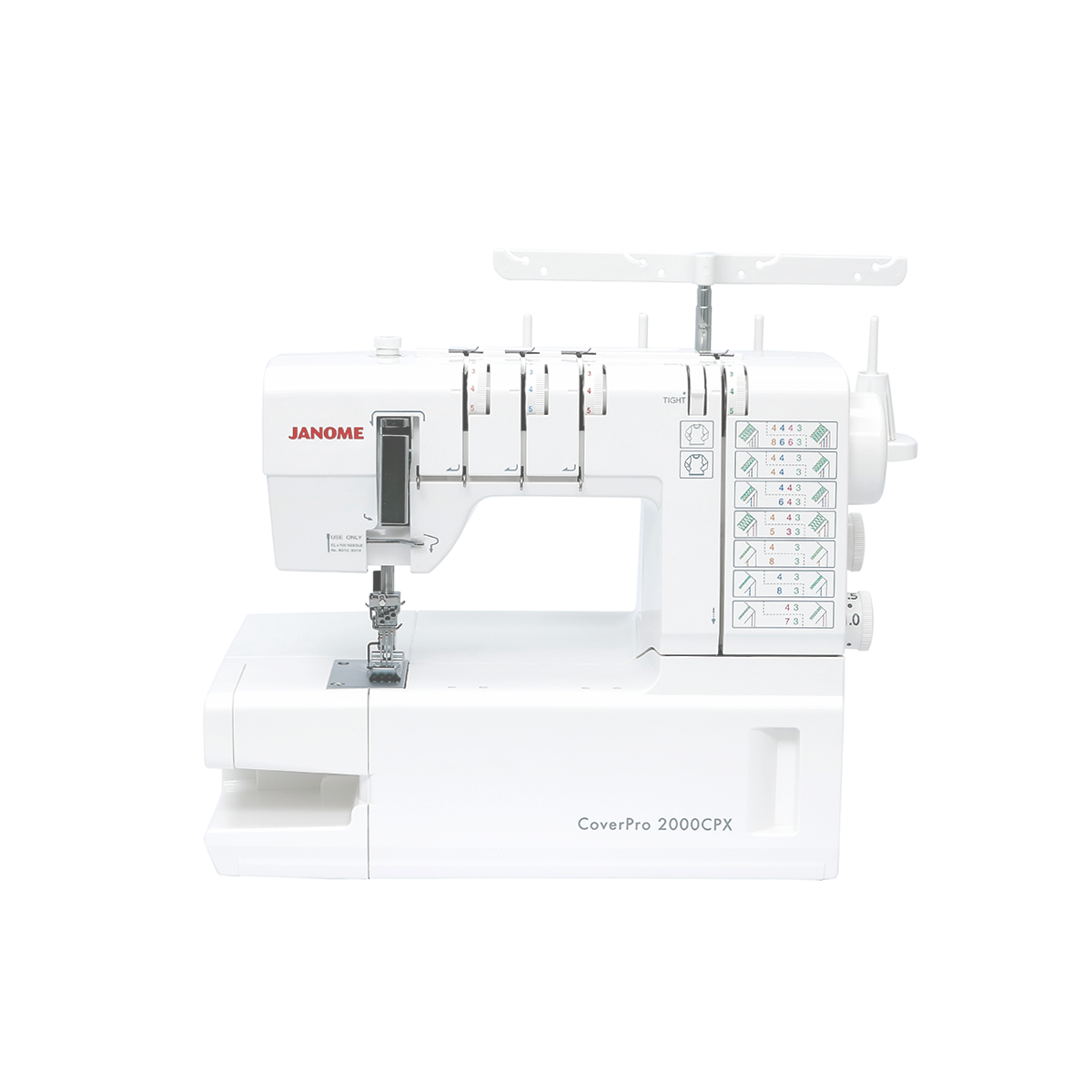 Colleretera Janome 2000CPX