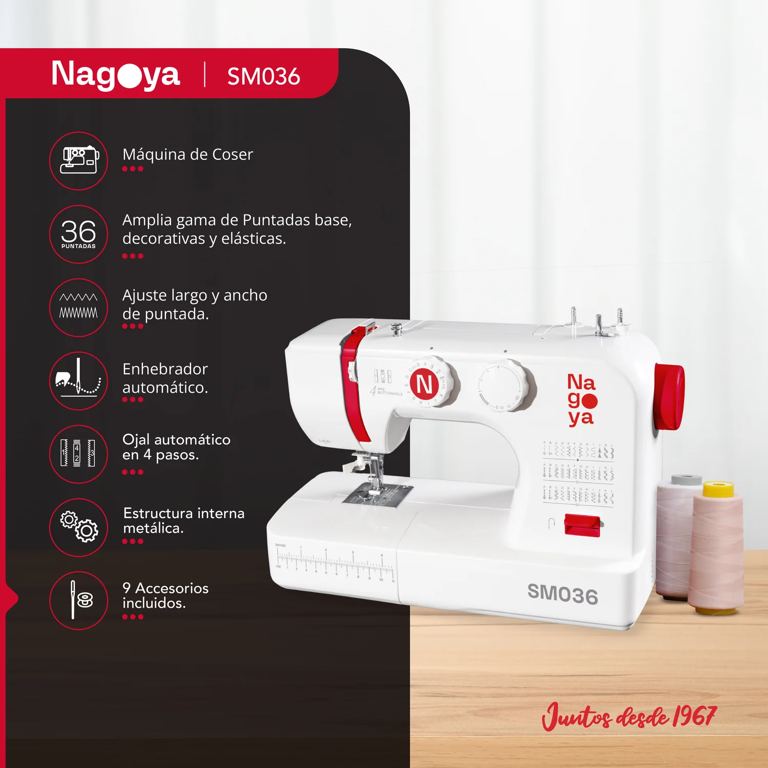 Maquina Nagoya SM036 - Imagen 2